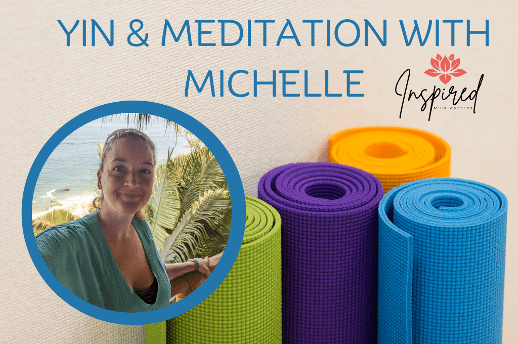 Yin and meditation with Michelle banner